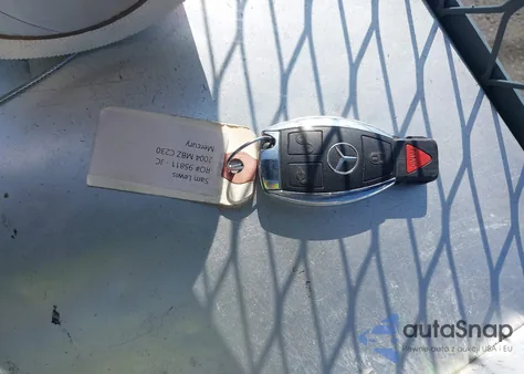 2004 Mercedes-Benz C 230 Kompressor Sport/Sport from USA, damaged, VIN WDBRF40J74A646902